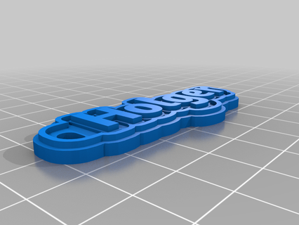 holger personalizado llaveros joyería joya llaves 3d print model - Mito3D