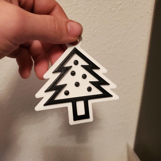 Urlaub Baum hängend Ornament Dekoration Zuhause Haus niedlich Stütze Spielzeug Dekor Weihnachten 3d print model - Mito3D