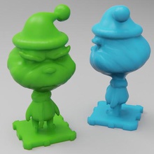 holiday special grinch game figurines action figures miniatures collectibles collections plakit purakito toymaker toys christmas xmas 3d print model - Mito3D