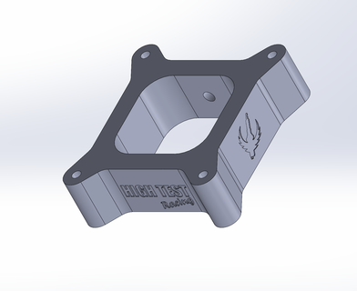 holleley 4150 carb Abstandshalter 1 2 inbegriffen frei begrenzt 3d print model - Mito3D