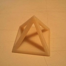 hollow calibration pyramid various test supportless pyramid model  geometry calibration art 3d hollow