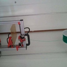 hollow cylinder filament holder stand customizer 3d_printer_accessories 3d print model - Mito3D