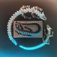 hollow dragon 3d print model - Mito3D