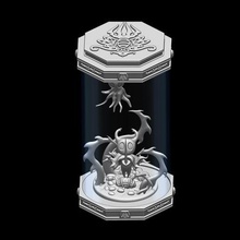 oco frask arte diorama cavaleiro ncia vidro jogos ps4 3d print model - Mito3D
