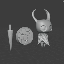 hollow knight games adventure toy art 3d print model - Mito3D