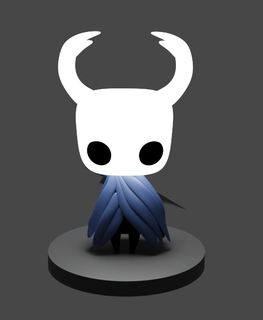 hollow knight -presuported silksong statue figure video game hornet presuported miniature 3d print model - Mito3D