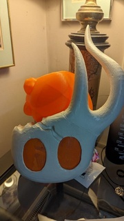 hueco Caballero roto buque máscara disfraz 3d print model - Mito3D