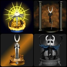 hollow knight pack hollowknight 3dprint 3d print sealed pure vessel purevessel sealedvessel void radiance hornet game videogame zbrush 3dsmax art arttoy toy figure miniature statue 3d print model - Mito3D