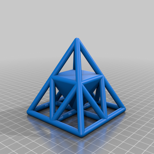 hueco pirámide 2c 3D print model - Mito3D