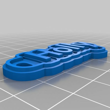 Stechpalme Schlüsselbund angepasst Schlüsselanhänger 3d print model - Mito3D