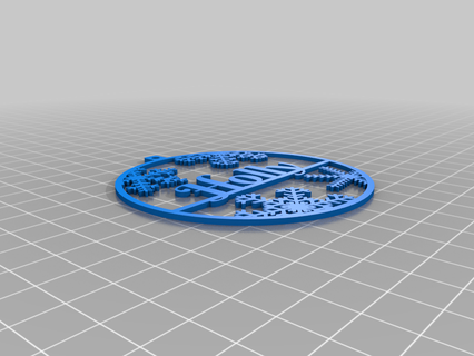 azevinho enfeite personalizado decoração 3d print model - Mito3D
