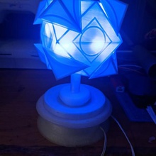 holocron lamp home 3d print model - Mito3D