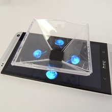 holopyramid gadget hologramme smartphone téléphone mobile 3d print model - Mito3D