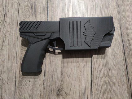 holsters red hood gun 3d print model - Mito3D
