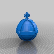 santo mano granada herramienta 3d impresión 3d print model - Mito3D