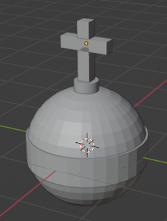 santo mano granada 3d print model - Mito3D