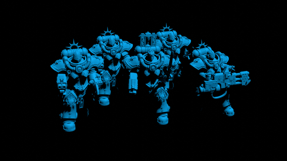 kutsal Juggernaut civciv Warhammer 40k adepta Sororitas kız kardeşler kardeş savaş sonlandırıcı sonlandırıcılar yok edici seçkinler ağır Flamer 3d print model - Mito3D