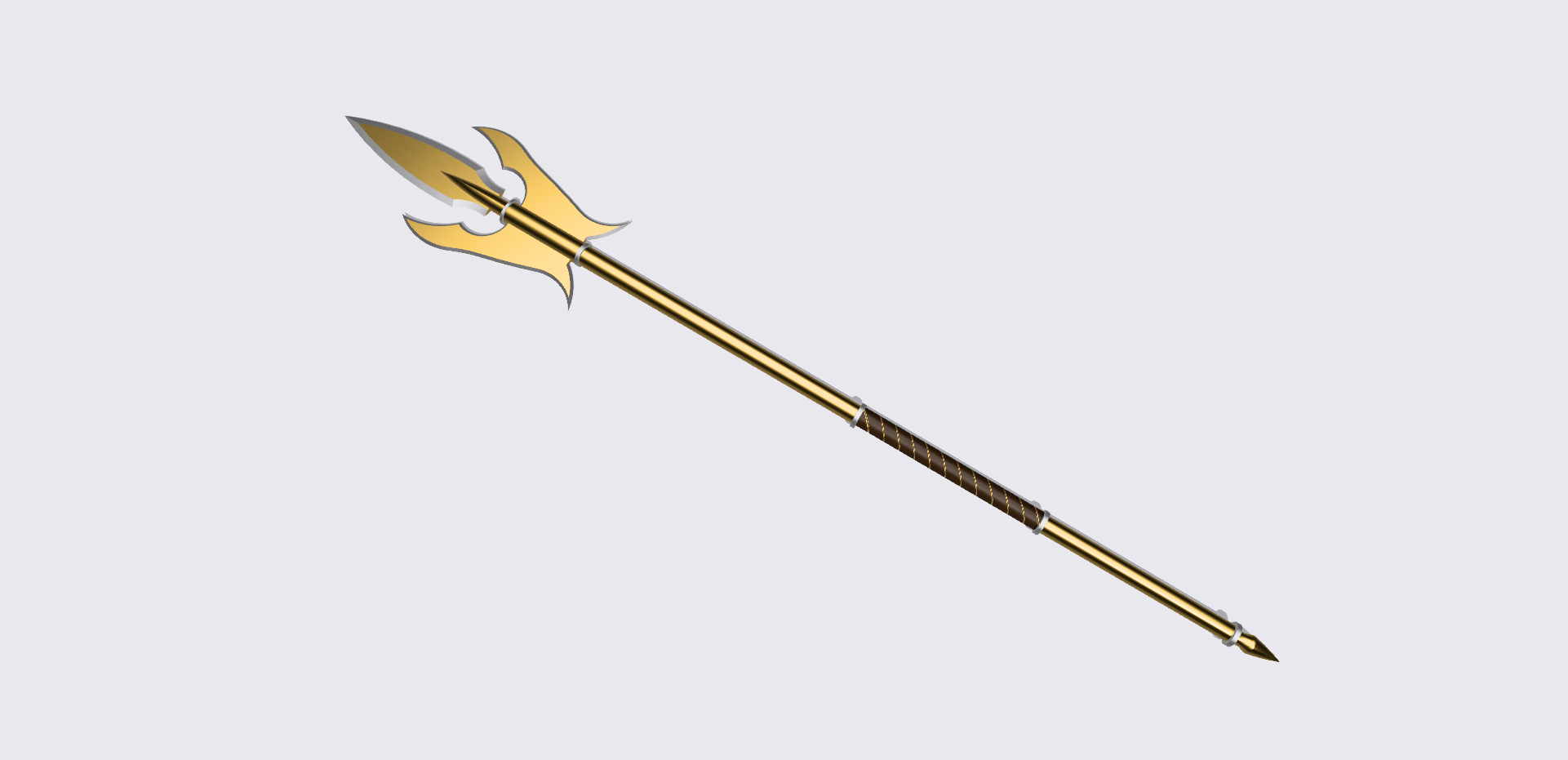 kutsal mızrak bıçak ağzı Kostüm oyunu destek Personel anime manga 3D print model - Mito3D