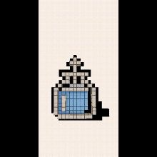 holy water castlevania game blackfox castlevania pixel voxel magnet cubic art nes nintendo simon