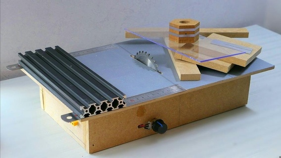 home made masa testere 3d yırtmaç kendin yap ender 3 masaüstü araç araçlar yapıcı 3d print model - Mito3D
