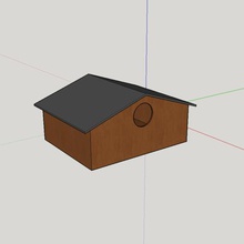 casa nido varios el alimentador waterer aves shack 3d print model - Mito3D
