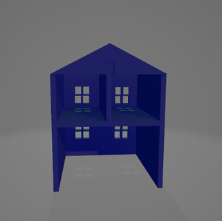 home peppa pig house piggy play 3d print model - Mito3D