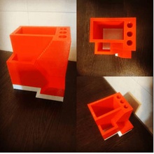 foyer pot outil de l'usine vase planteur 3d print model - Mito3D