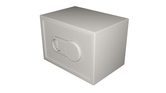 casa sicuro contenitore Casa interni arredamento serratura sicurezza scatola digitale armatura commerciale carta attrezzo domestico 3d print model - Mito3D