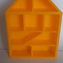 casa estante color propósito knick-knack varios de juguete la decoración diseño art creación florero vogue caja pastillas los estantes estatuilla diseñador 3d print model - Mito3D