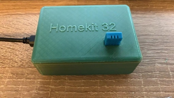 homekit32 esp32 Astuccio guaina Fai casa intelligente controllo vari 433mhz Mela homekit dht11 esp8266 riscaldatore lampone pi 3d print model - Mito3D