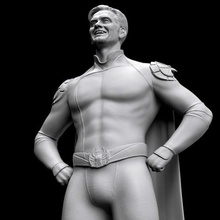 homelander - çocuklar sanat süper kahraman kötü adam Amerikan ABD komik Süpermen antony starr anti Amerika dc dinamit amazon printready heykeller 3d print model - Mito3D