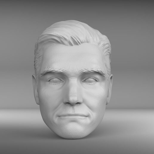 hogareño antonio starr esculpir cabeza 3D print model - Mito3D