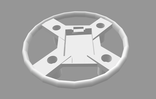 homemade drone frame stl gcode file drone  3d print model - Mito3D
