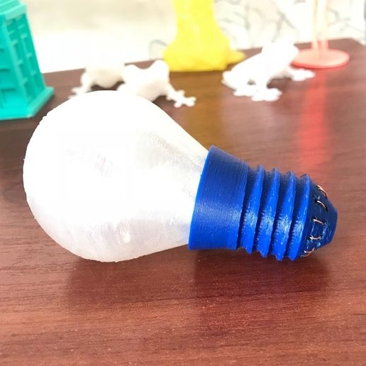homemade light bulb diy electronics 3D print model - Mito3D