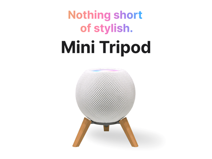 homepod mini tripod Home apple stand speaker 3d print model - Mito3D