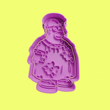 homer dress the simpsons simpson cutter cutters moulds with 3d print model - Mito3D