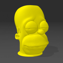 Homer matt Base Kamerad 3d print model - Mito3D