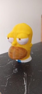 homer simpson Game simpsons toys 3d print model - Mito3D