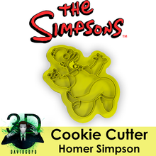 Homère Simpson biscuit coupeur jujutsu kaisen 3d print model - Mito3D