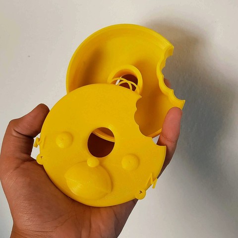 homer simpson Donut donut Kopf homero donut-Kopf-wenig house-horror simpsons box Kiste Juwelier Geschenk 3D print model - Mito3D