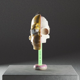 Omero cranio Omero fallimento Omero simpson cranio cap figura Omero 3d print model - Mito3D