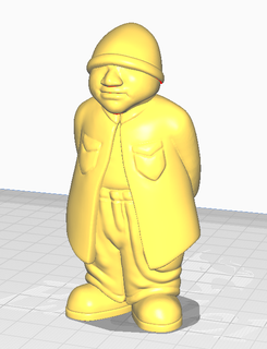 homies 8ball toy figure fanart high poly art 3d print model - Mito3D