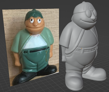 potes art jouets haute poly figure personnage sculpté 3d print model - Mito3D