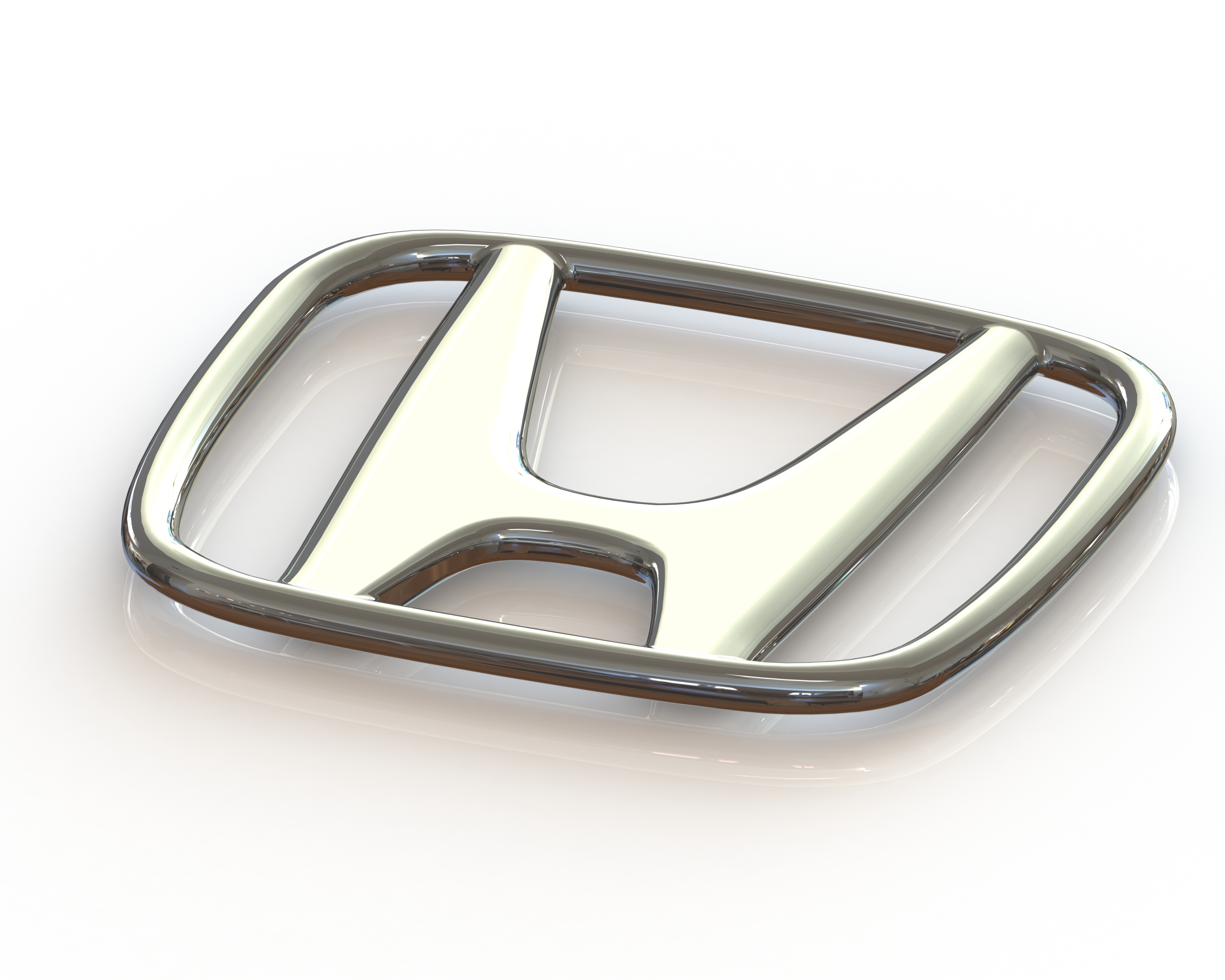 honda car emblem logo key chain keychain brands 3D print model - Mito3D