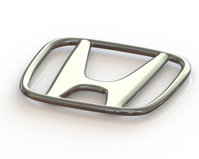 honda car emblem logo key chain keychain car brands emblem keychain logo honda  3d print model - Mito3D