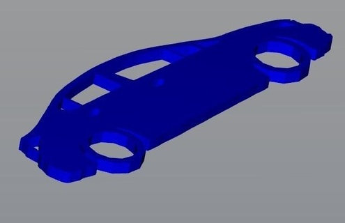 honda civic 9th 2012-2013-2014-2015 emblem keyring automotive 3d print model - Mito3D