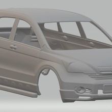 honda cr-v de impressão do corpo carro jogo funda o slot scalextric tamiya rc rádio monitoramento shell passatempo 1-10 1-14 1-16 1-24 1-32 rastreador 3d print model - Mito3D