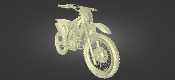 Honda crf230 juego bicicleta moto motocicleta vehículo ruedas motociclista deporte pandilla proscrito angeles retro 3d print model - Mito3D