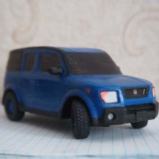 honda element oyun araba eleman model araç 3D print model - Mito3D