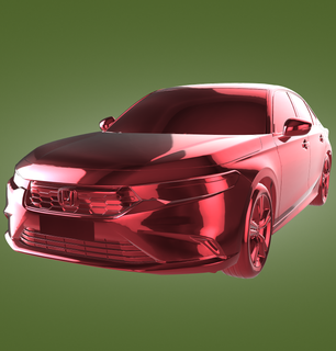 honda integra automobile car vehicle rally race sports derby turbo top speed 3d print model - Mito3D